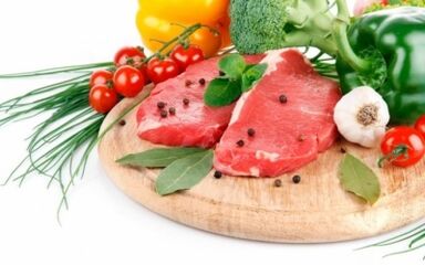Une alimentation saine est indiquée en cas d'ostéochondrose de la colonne thoracique